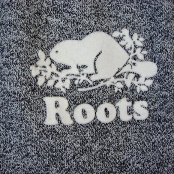 Roots Original Shorts Gray Salt and Pepper Sweat Track Shorts Size XXS Small - Picture 8 of 15